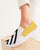 Mix and Match Vee Orange Women's Slip-On Canvas Shoe